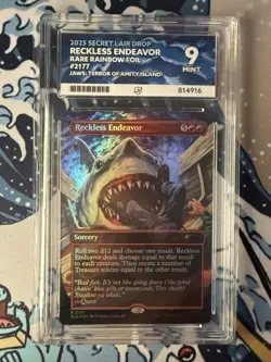 Graded MtG Secret Lair - Jaws - Complete Set - Sequential ACE Certs - Image 4