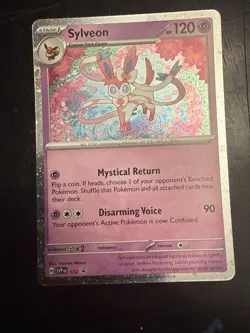 Sylveon Cosmos Holo Promo SVP 172 NM Pokemon - Image 1