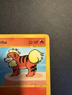 The Pokemon Company Pokemon TCG Growlithe Aquapolis Common Basic 080/147 50 HP - Image 3