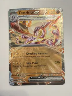 100/182 Toxtricity ex - Paradox Rift - Pokemon TCG Scarlet & Violet Double Rare - Image 1