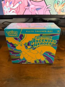 Pokemon TCG Mega Evolution: Ascended Heroes Elite Trainer Box. New/Sealed. - Image 1