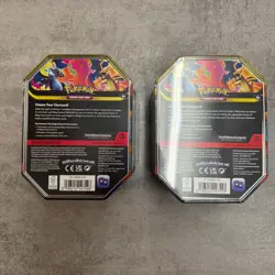 Pokemon TCG - Mega Charizard ex Tin (Set of 2 Tins) - Brand New Sealed - Image 5