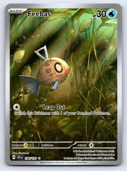 Feebas 198/191 Illustration Rare Surging Sparks Pokemon Near Mint - Image 1