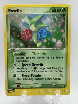 Pokemon TCG - Roselia 9/97 ex - Dragon (E-Series) - Holo Rare LP - Image 1