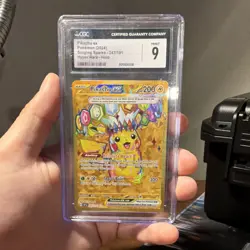 The Pokemon Company CGC 9 2024 Pikachu ex 247/191 Surging Sparks HR Holo EN - Image 1
