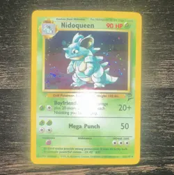Wizards of the Coast Pokemon TCG Nidoqueen Base Set 2 12/130 Holo Rare 90 HP - Image 1
