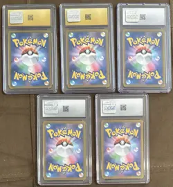 Graded Japanese Pokemon Charizard Lot (5 CGC Slabs) - Image 2