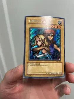 Gemini Elf - LON-000 Secret Rare - NM - Yu-Gi-Oh! Vintage - Image 2