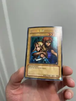 Gemini Elf - LON-000 Secret Rare - NM - Yu-Gi-Oh! Vintage - Image 5