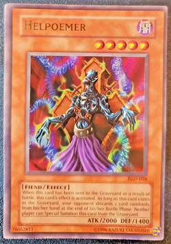 Yu-Gi-Oh! Helpoemer PGD-058 Pharaonic Guardian Vintage 2003 NM - Image 1