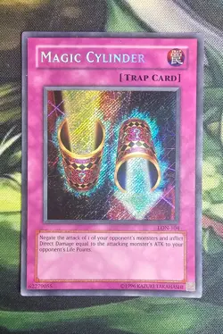 Yugioh TCG - Magic Cylinder LON-104 Labyrinth of Nightmare Unlimited - SR - NM - Image 1