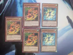 YuGiOh! 3 Speedroid Terrortop LED8-EN009 & 2 Speedroid Taketomborg LED8-EN011 - Image 1