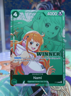 Nami Foil Winner Pack 2026 Vol. 2 Promo P-102 One Piece TCG English - Image 1