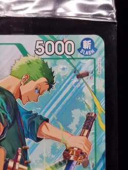 Roronoa Zoro P-114 Convention One Piece Promo Card Sealed English RARE - Image 4