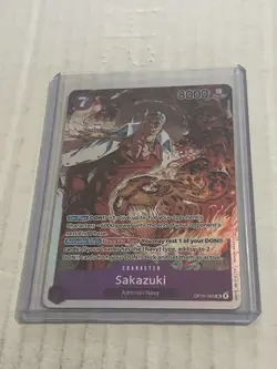 One Piece The Time Of Battle Sakazuki OP16-065 SR English QTY - Image 1