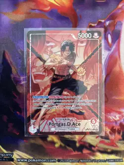 Portgas.D.Ace (001) (Alternate Art) OP16-001 The Time of Battle Foil - Image 1