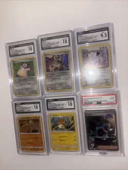 Lot Of 6 Mixed Graded Pokemon Cards / PSA / CGC / Raichu / Clefairy / Penny - Image 1