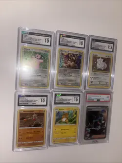 Lot Of 6 Mixed Graded Pokemon Cards / PSA / CGC / Raichu / Clefairy / Penny - Image 2