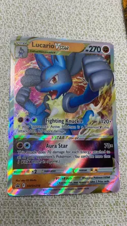 Lucario VSTAR SWSH214 SWSH: Sword & Shield Promo Cards - Pokemon Card - NM - Image 1
