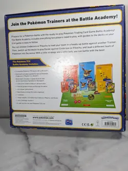 Pokemon Battle Academy Opened Unplayed All Cards and Contents Complete - Image 2
