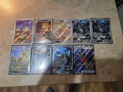 Lot of 9 Illustration Rare/Ultra Rare Pokemon Cards NM - Image 1