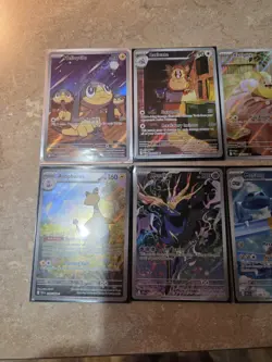 Lot of 9 Illustration Rare/Ultra Rare Pokemon Cards NM - Image 2