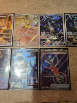 Lot of 9 Illustration Rare/Ultra Rare Pokemon Cards NM - Image 3