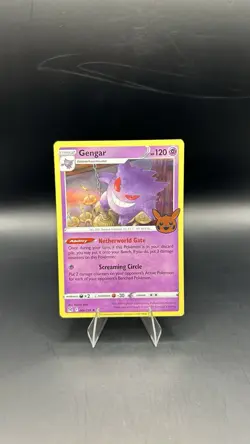 Pokemon TCG Gengar Holographic Rare Card 066/196 Trick or Trade, Near Mint/LP - Image 1
