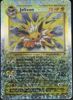 Pokemon Card - Jolteon - Legendary Collection 14/110 Reverse Holo Rare NM - Image 2