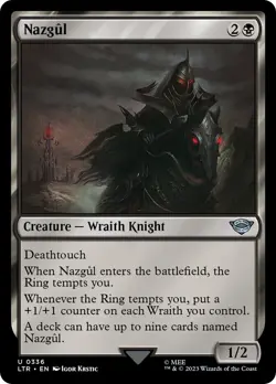 MTG Nazgul - The Lord of the Rings #336 - Image 1