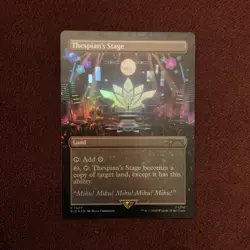 Thespian's Stage (1607) (Rainbow Foil) Secret Lair Drop Foil - Image 1