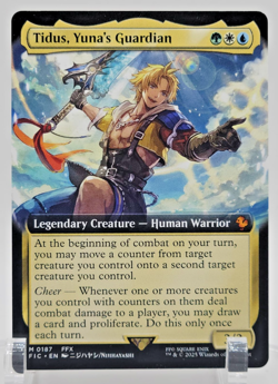 Magic The Gathering Tidus Yuna's Guardian - Extended Art #FIC-187 M 0187 - Image 1