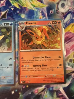 Pokemon Black Star Promo - Flareon Vaporeon Jolteon SVP 167 168 169 Bundle - Image 4