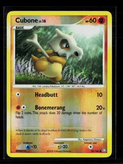 Pokemon 2008 Legends Awakened Cubone #90/146 - Image 1