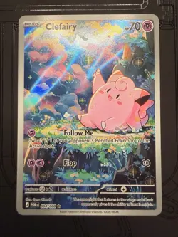 2026 Pokemon Perfect Order Clefairy 094/088 Illustration Rare NM - Image 1