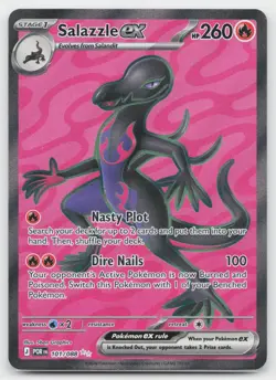 Salazzle ex 101/088 Ultra Rare Perfect Order Pokemon Near Mint - Image 1