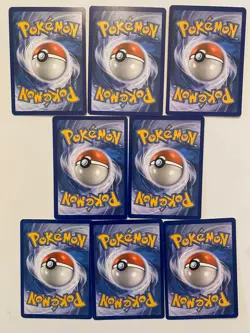 8-count LOT - Pokemon Sun and Moon Grass Energy 2017 - LP - Image 2