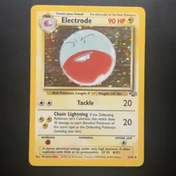 Pokemon Vintage Holo Electrode 2/64 Jungle WotC 1999 - Image 1