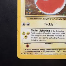 Pokemon Vintage Holo Electrode 2/64 Jungle WotC 1999 - Image 5