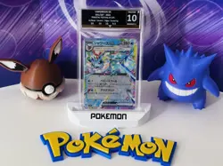 Pokemon Vaporeon EX 031/187 JP Terastal Festival GetGraded Pristine 10 UK seller - Image 1