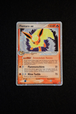 Pokemon Karte Flamara EX 108/113 EX Delta Species Holo DE - Image 2