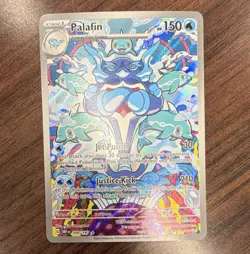 Pokemon Palafin Illustration Rare Full Art Holo 200/197 SV03 Stage 1 150 HP EN - Image 1