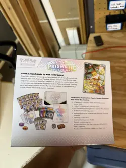 Pokemon TCG Scarlet & Violet Prismatic Evolutions ETB Booster/Promo Eevee 2025 - Image 2