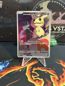Pokemon TCG Ascended Heroes 238/217 Team Rocket’s Mimikyu Illustration Rare - Image 1