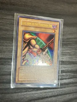 Yu-Gi-Oh! Left Arm of the Forbidden One LOB-123 Ultra Rare NM - Image 2