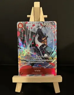 Bandai One Piece CCG Paramount War Vista OP02-011 Alt Art Foil Rare English - Image 1