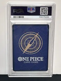 2025 ONE PIECE OP12-LEGACY OF THE MASTER ALTERNATE ART MONKEY D. LUFFY PSA 10 - Image 2