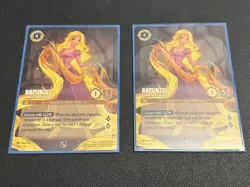 2x Rapunzel Gifted with Healing - Disney Lorcana Challenge Promo Card DLPC 4/C1 - Image 1