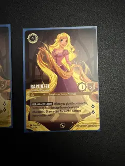 2x Rapunzel Gifted with Healing - Disney Lorcana Challenge Promo Card DLPC 4/C1 - Image 4