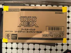 Union Arena Sword Art Online Booster Vol.2 SAO sealed case Japanese - Image 1